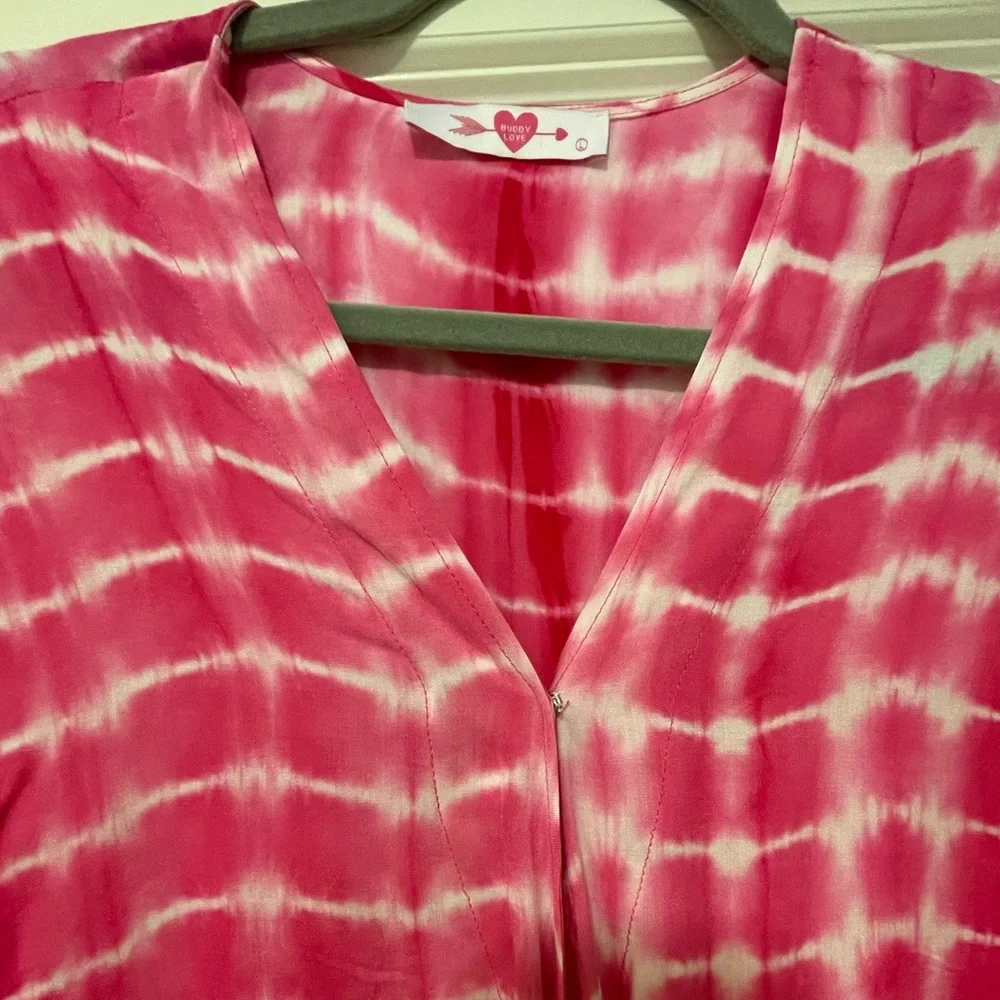 Buddy Love Tie Dye Crop Top - Picture 2 of 2